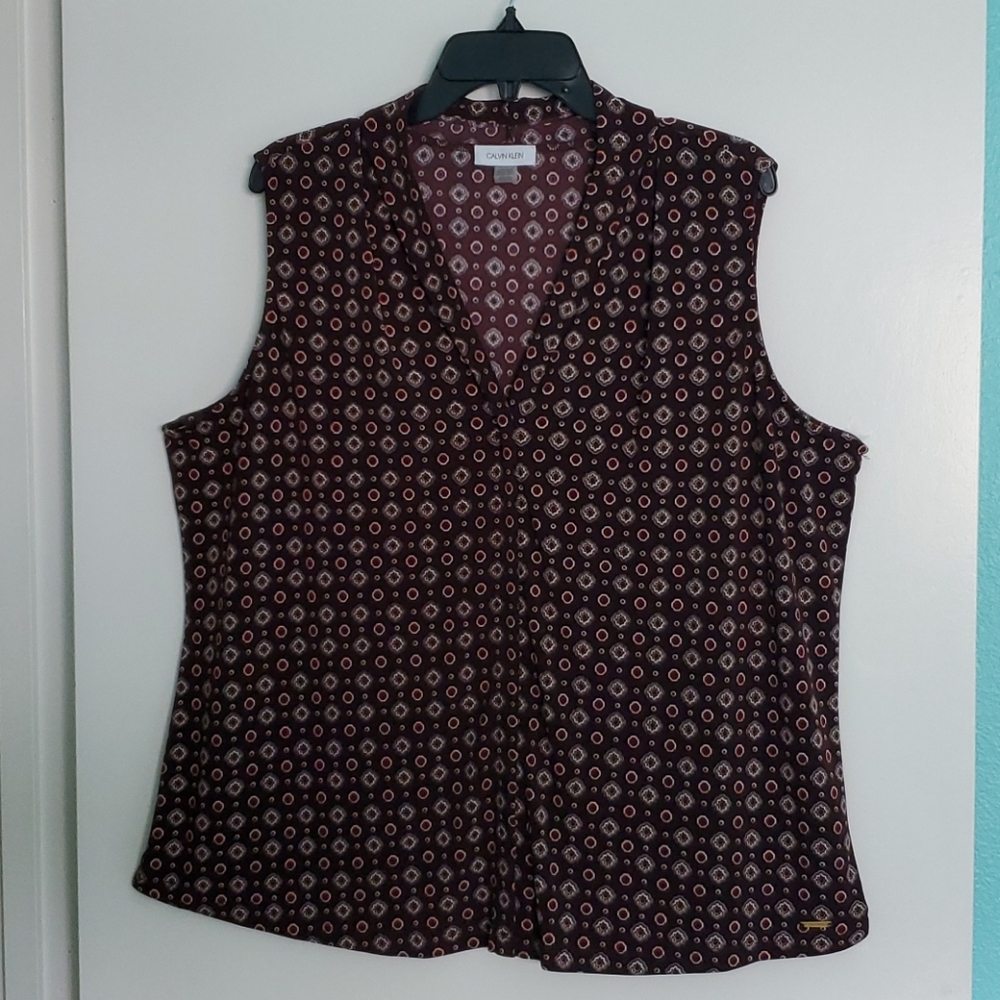 Calvin Klein sleeveless top